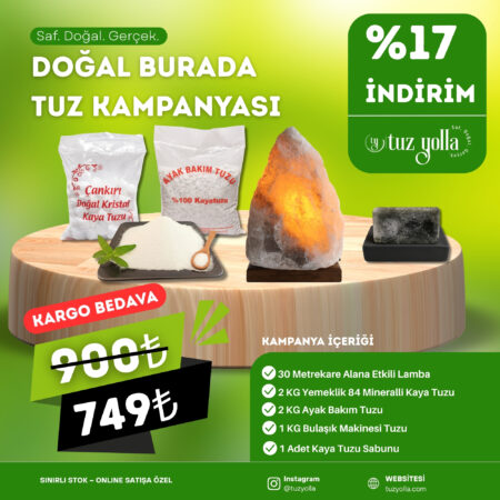 Doğal Burada Tuz Kampanyası